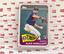 2021 Topps Series 2 1965 Redux Alex Kirilloff Rookie Card #T65-30 Minnesota Twin