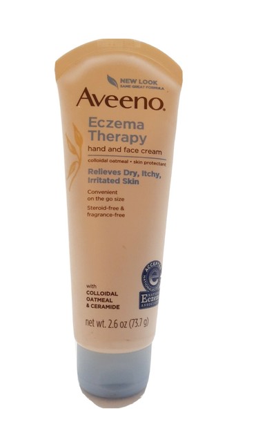 aveeno eczema therapy hand and face cream