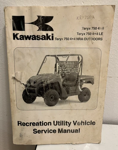 Kawasaki 2008 TERYX 750 4x4 • SERVICE MANUAL • ATV/UTV/RUV/OUTDOORS