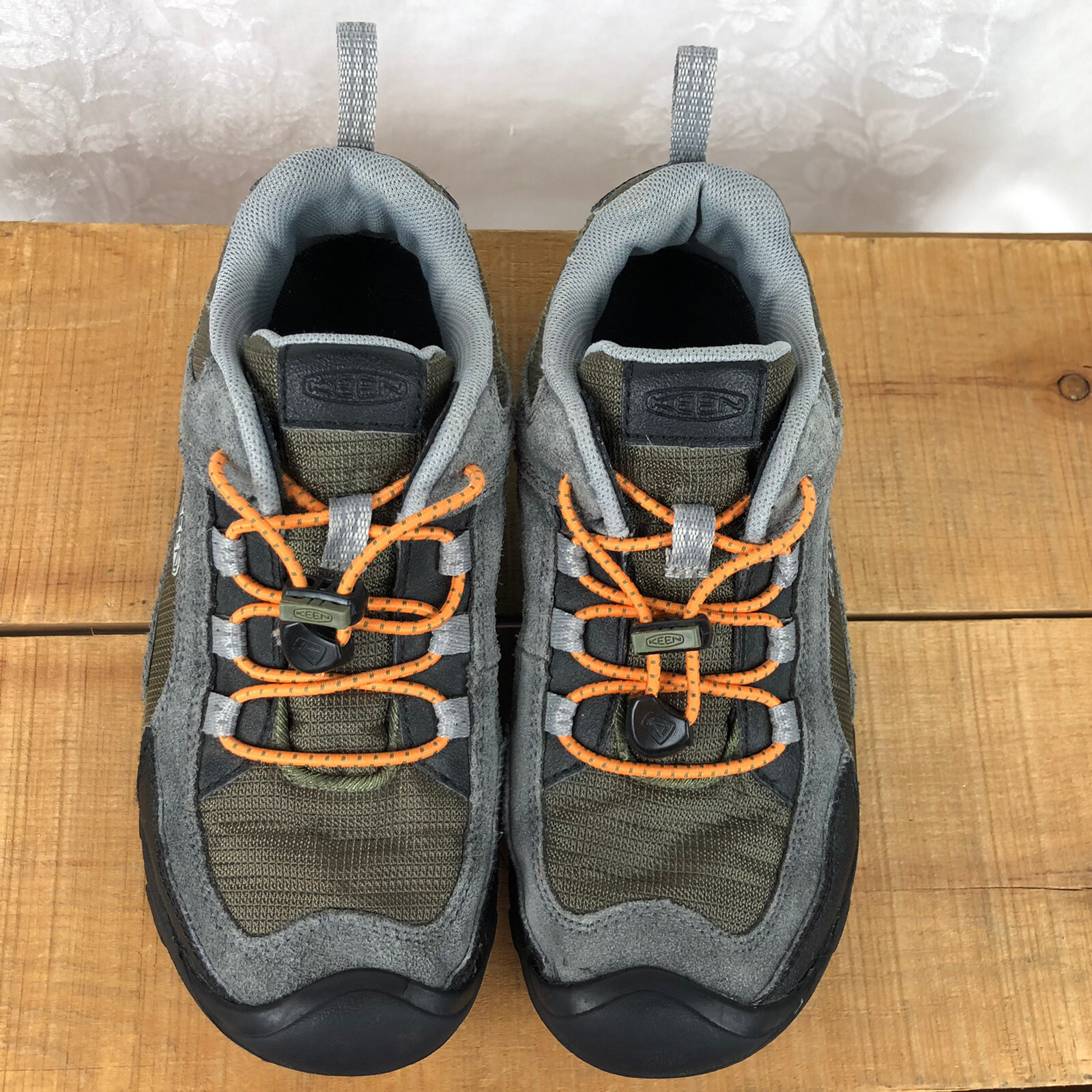 Scarpe Keen taglia 4 donna chiusura elastica stile escursionismo