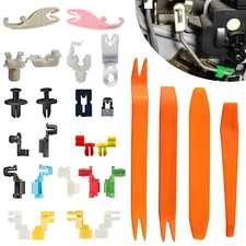 274pcs Mixed Car Door Lock Rod Clips Fasteners Retainers Rivets Assortment Kit