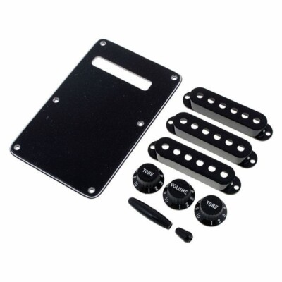 Fender Modern Style Zubehörset für Stratocaster, schwarz 0991363000