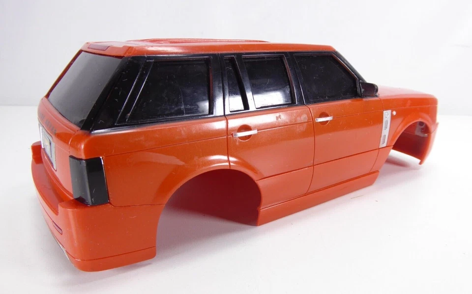 Range Rover Body Hard Plastic Orange Drift RC Scale Crawler Off Road - Image 4 of 4
