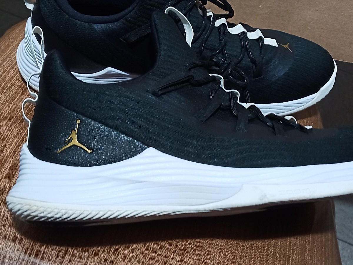 jordan ultra fly 2 low black white