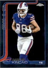2025 Topps Chrome Football NFL Dalton Kincaid Buffalo Bills #37