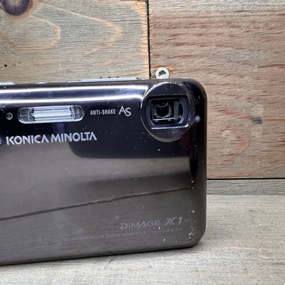 デジタルカメラ KONICA MINOLTA DIMAGE X1 Konica Minolta DiMAGE X1 8.0MP Digital Camera - Silver for sale