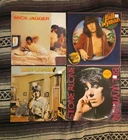The Rolling Stones Solo Records Lot Ron Wood Bill Wyman Mick Jagger LP 12" Vinyl