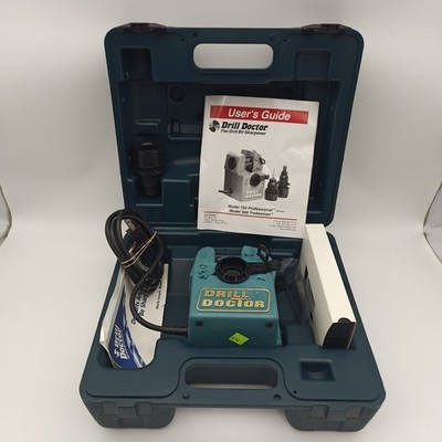 Drill Doctor dd500 Tradesman Drill Bit Sharpener With Case & Paperwork Used Once
