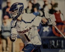 CONNOR SHELLENBERGER SIGNED 8x10 PHOTO VIRGINIA LACROSSE AUTOGRAPH AUTHENTIC COA