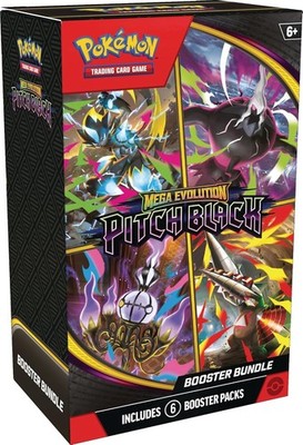 Pokémon - Mega Evolution ME05 Pitch Black Booster Bundle Sealed New ships 7/17