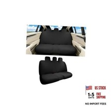 Car Seat Cover, Elastic Waterproof Dustproof Vehicle Back Seat Back Black