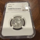 1956 NGC Certified Silver Washington Quarter PF-67