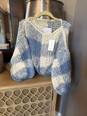E with Love - Pullover Knit Sweater NEW Alpaca