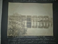 2 1907 ICC Panama Canal Zone Real Photos Close Chagres R 8×10 Cartago Earthquake