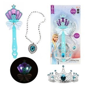 8719904125451 ROZDZKA MAGIC Z TIARA NASZYJN DZW/SW 19X40 BC12 TOI TOYS - Picture 1 of 1