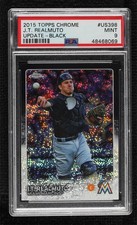 2015 Chrome Update Mega Box Black Refractor 38/99 JT Realmuto PSA 9 MINT 3u0