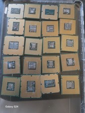 20 x Intel dotted Gold CPU Processors Scrap Recovery Precious Metals