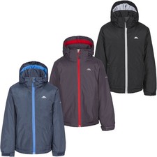 Trespass Kids Rudi Waterproof Hooded Insulated Warm Winter Jacket Coat