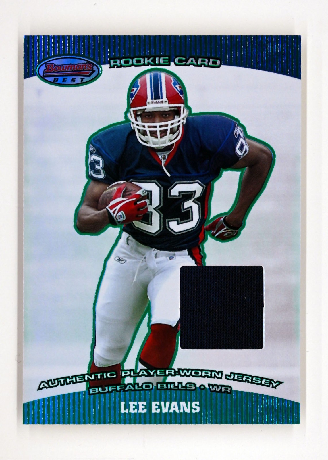 Lee Evans Bowman's Best #113 Jersey-Green