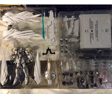 1/100 Pegasus MC MK White Snow Fix Flying Wing Alloy Model Action Figure New