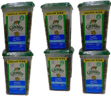 6x Feline Greenies Natural Dental Care Cat Treats, Tuna BULK 9.75 Oz each