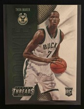2016-17 Panini Threads Thon Maker #224 Leather RC Bucks