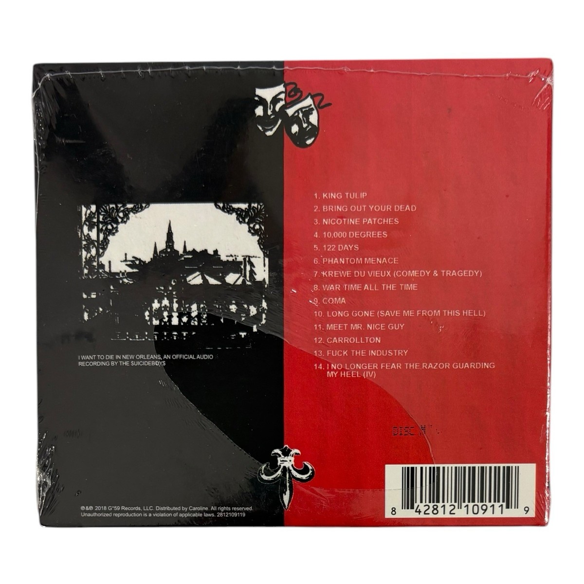 I Want to Die in New Orleans by $Uicideboy$ (CD, 2018) for sale
