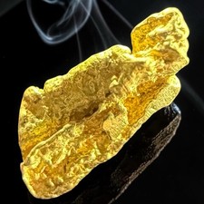 .775 GRAMS ALASKAN YUKON BC NATURAL PURE GOLD NUGGET GENUINE #AK200