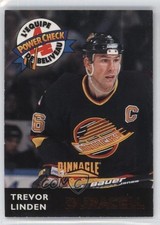 1996-97 Pinnacle Duracell L'Equipe De Beliveau Power Check JB Trevor Linden 1o8
