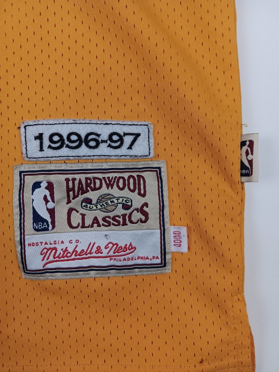 Kobe Bryant #8 L. A. Lakers Adidas Mitchell Ness 96-97 Hardwood