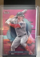 2025 Topps Finest - Uncommon Alex Bregman #150 Magenta Refractor /300