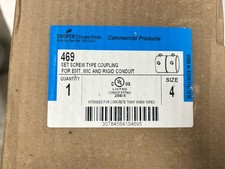 Cooper Crouse-Hinds Set Screw Type Coupling EMT 4" Qty Of 5