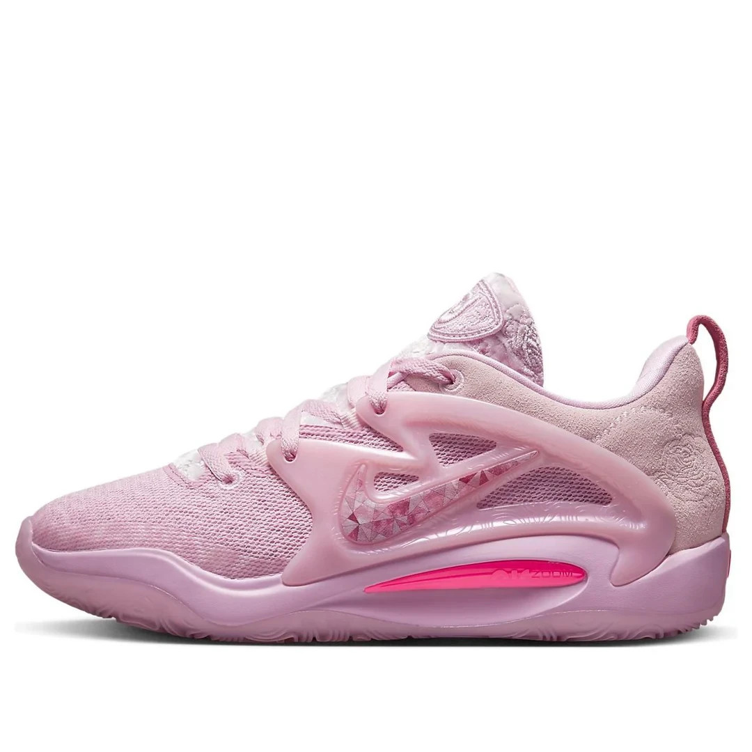 Men's Size 7.5-NEW Nike KD 15 NRG Aunt Pearl Pink Basketball Shoes DQ3851-600