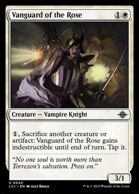 Vanguard of the Rose The Lost Caverns of Ixalan Regular
