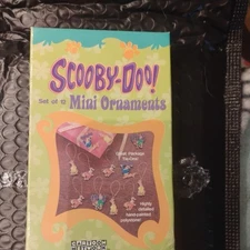 Scooby Doo Mini Ornaments Set of 12 Christmas Holiday Cartoon Network