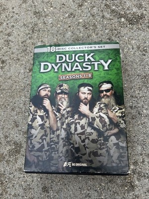 Duck Dynasty Collector's Set 1-8 DVD Reality TV 18-Disc Seasons 1 2 3 4 5 6 7 8