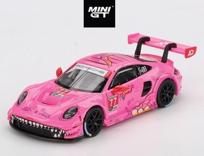 Mini GT Porsche 911 GT3 R #77 AO Racing ROXY 2024 IMSA Road