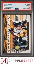 2025 PANINI SCORE CELEBRATION #CTWA TJ WATT POP 1 PSA 9