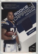 2010 Panini Epix Rookie Campaign Materials 314/499 Ryan Mathews #1 n1u
