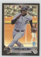 2022 Topps Series 1 1st Edition Black 24/25 Victor Reyes #252 4t6