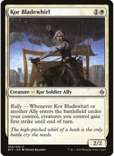 Kor Bladewhirl 34 MTG NM - Battle for Zendikar
