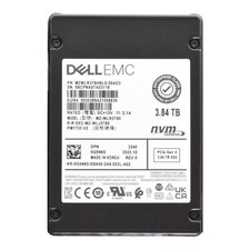 DELL Samsung PM1733 3.84TB SSD U.2 NVME PCIE 4.0X4 MZ-WLJ3T80 MZWLR3T8HBLS-00AD3