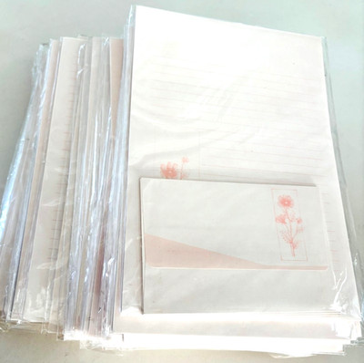 VNTG Floral Letter Writing Stationery Sets - 25 Sealed Packs - 300PCS Rare