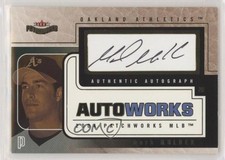 2004 Fleer Patchworks Autoworks 33/190 Mark Mulder #AW-MM Auto 0o9