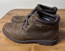 Men’s Rockport Rugged Bucks Waterproof/Hydroshield Boots Size 8.5 W