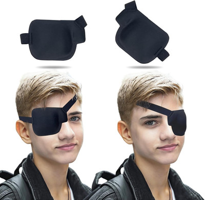 Eye Patch, 2PCS Medical Eye Patches for Adults Kids, 3D Amblyopia Lazy Eye Patch