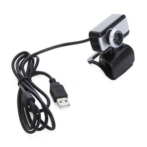 480P Webcam USB 2.0 Web Camera Built-in Microphone for Windows PC