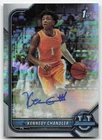 2021-22 Bowman University #BCPA-KC Kennedy Chandler Chrome Prospect Autographs