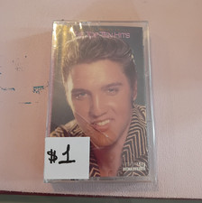 Lot of 4 Vintage Elvis Presley Cassette Tapes The Top Ten Hits Movie Songs
