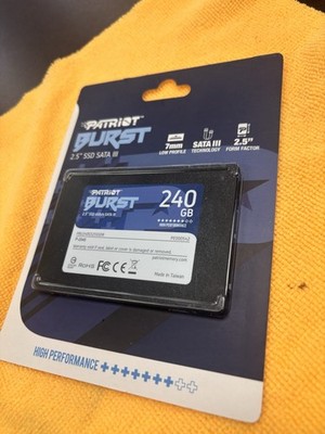 Patriot Burst 240GB, Internal, 2.5 inch (PBU240GS25SSDR) Solid State Drive
